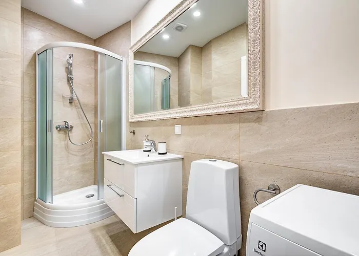 Happy Classical Style, Self Check-in, Parking In The Underground Garage Vilnius